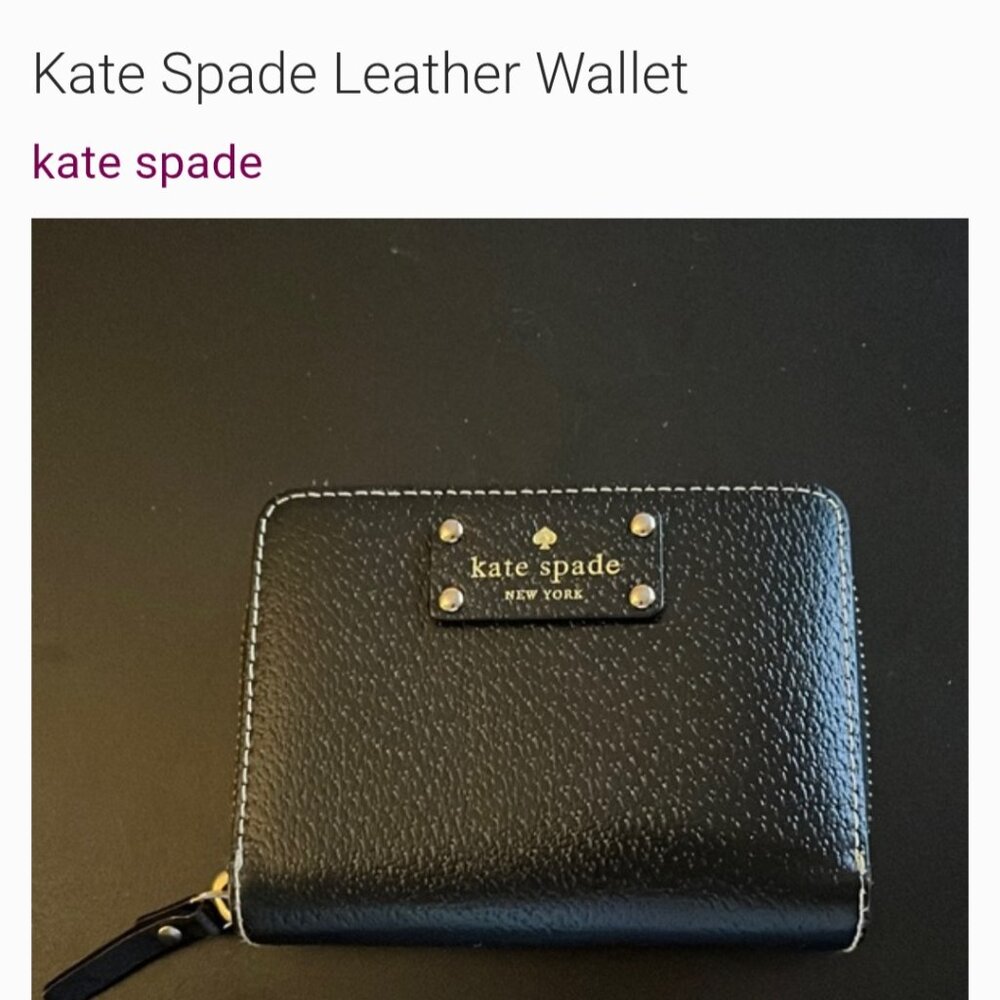 Authentic Kate Spade wallet. Gently used